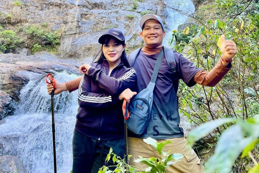 Mỗi năm, xã Đăk Na đón hơn 1.000 lượt khách đến tham quan thác Siu Puông. 
