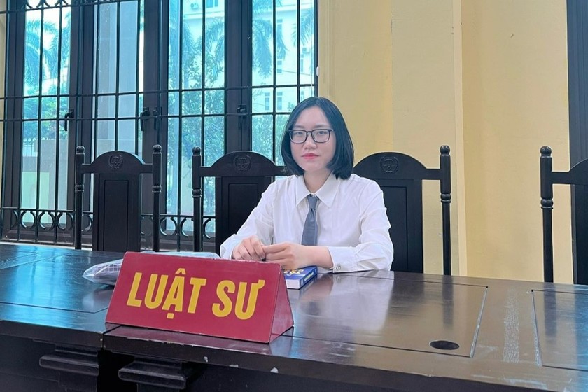 Luật sư Hoàng Thị Hương Giang.