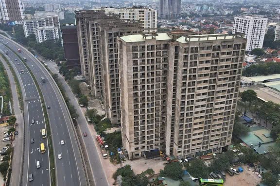 Khu ký túc xá Pháp Vân - Tứ Hiệp được đề xuất làm trụ sở cho P.Yên Sở sau khi sắp xếp đơn vị hành chính cấp xã. Ảnh internet