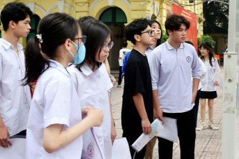 Theo quy định, học sinh không được đổi nguyện vọng đã đăng ký. Ảnh: Minh Anh