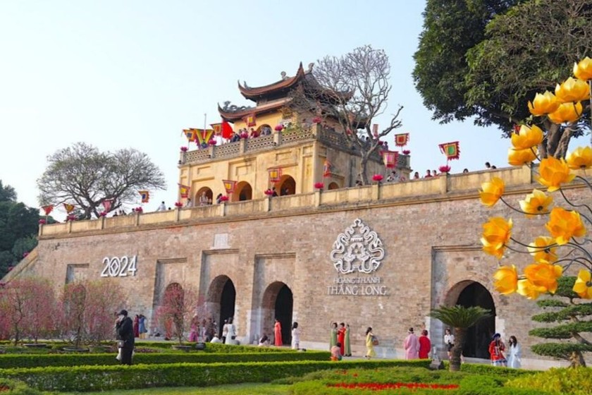 Hoàng thành Thăng Long được UNESCO công nhận là Di sản Văn hóa thế giới năm 2010.