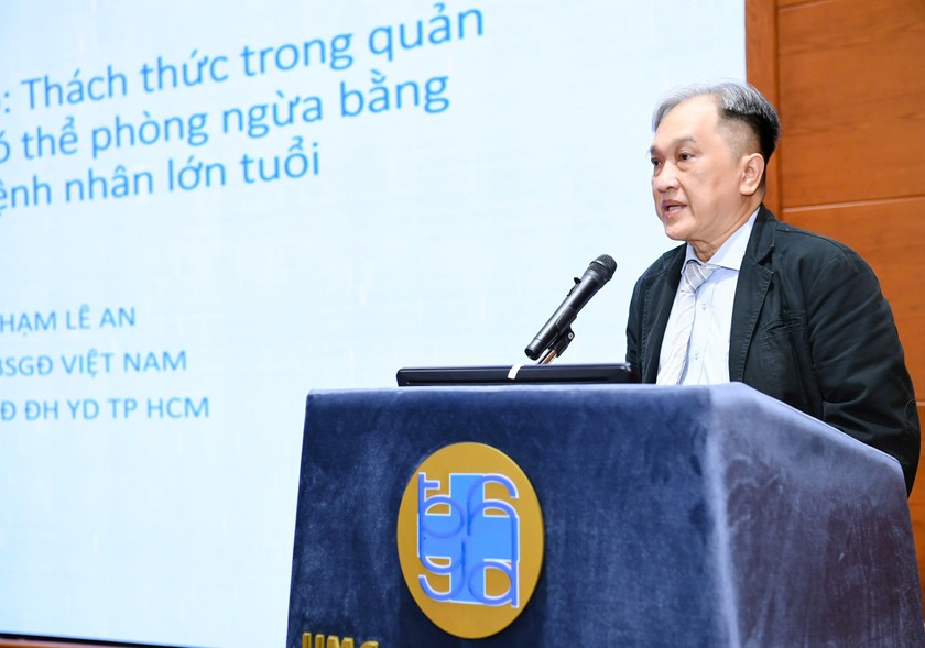 PGS TS BS. Phạm Lê An - Chủ tịch Hội Bác sĩ gia đình Việt Nam.