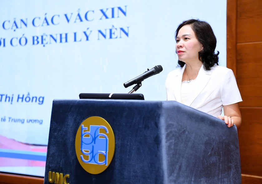 PGS.TS.BS. Dương Thị Hồng - Chủ Nhiệm Chương trình Tiêm chủng Quốc gia Việt Nam.