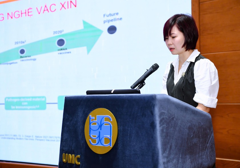 TS.BS. Nguyễn Thị Lý - Trưởng Phòng Kiểm định Vắc Xin Vi rút, Viện Kiểm định vắc xin sinh phẩm quốc gia.