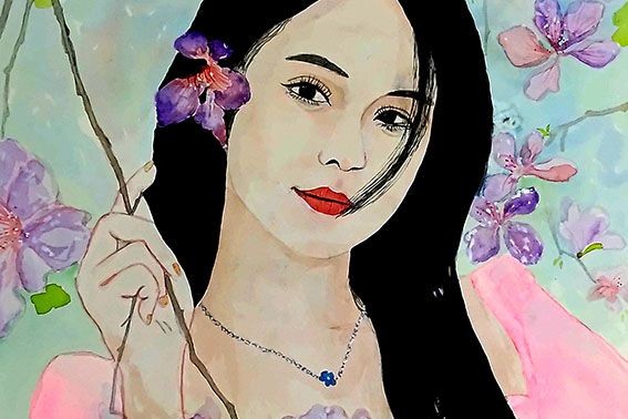 Tranh minh họa. (Nguồn: Nguyễn Văn Học)