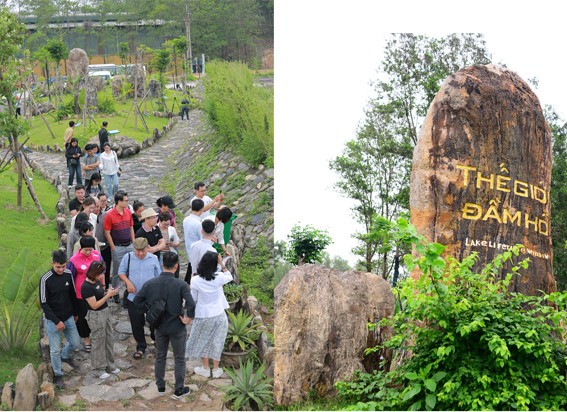 Thế giới đầm hồ Na Dương - công viên địa chất đã được UNESCO công nhận. (Ảnh: Duy Trinh)