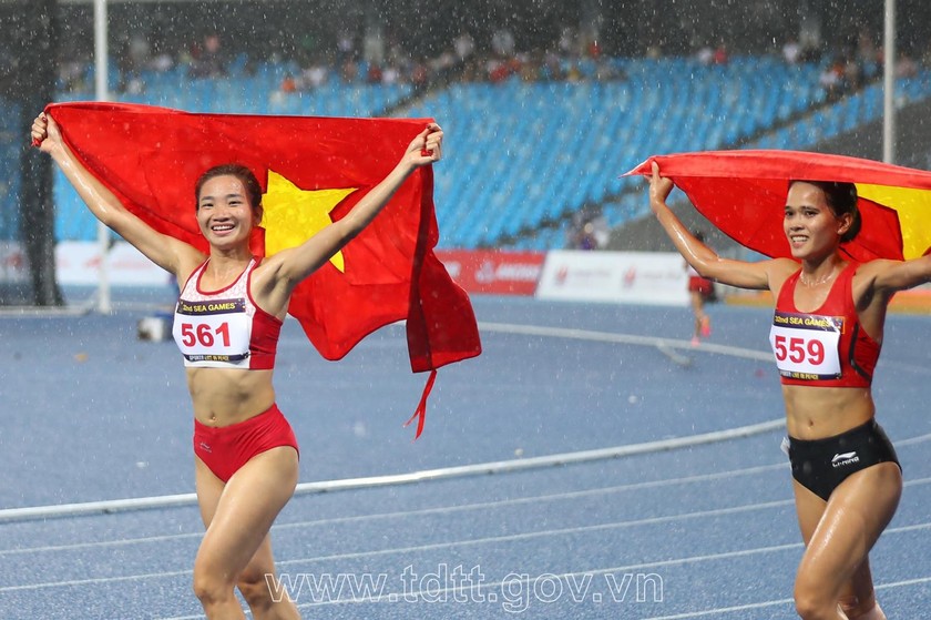 Nguyễn Thị Oanh, cô gái vàng của điền kinh Việt Nam. (Nguồn: Cục TDTT)