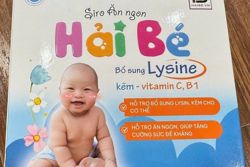 Sản phẩm Siro ăn ngon Hải Bé