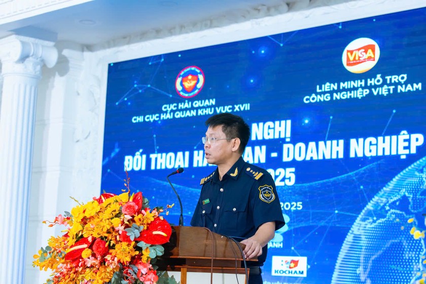 Chi cục trưởng Nguyễn Trung Hải phát biểu tại Hội nghị. (Ảnh: HP)