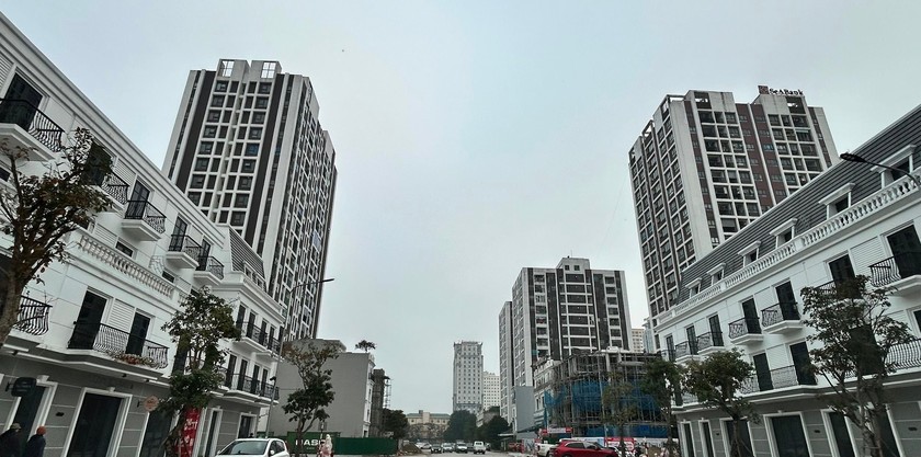 Khu chung cư cải tạo khu A Quang Trung gồm NƠXH và nhà ở thương mại. (Ảnh trong bài: Trân Châu/baonghean)