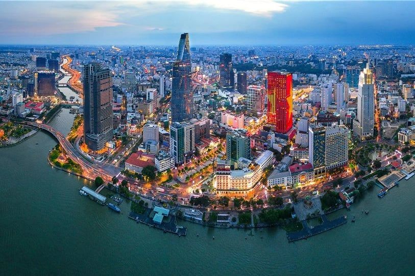 TP Hồ Chí Minh, Bình Dương và Bà Rịa - Vũng Tàu chính thức hợp nhất thành TP Hồ Chí Minh mới với quy mô tầm vóc của một siêu đô thị quốc tế. (Ảnh minh họa)
