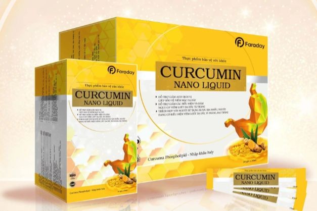 Sản phẩm tinh chất nghệ Curcumin Nano Liquid chứa 100% thành phần tự nhiên, sự lựa chọn hoàn hảo cho chăm sóc sức khỏe toàn diện. 