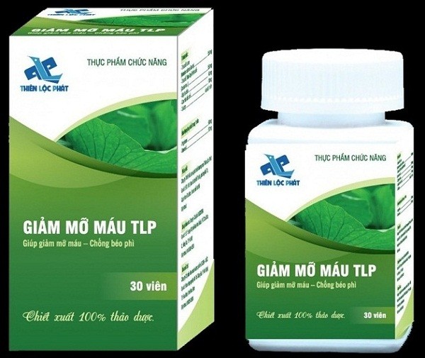 Thực phẩm chức năng bảo vệ sức khoẻ Giảm mỡ máu TLP