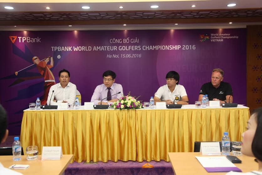 Khởi động giải “TPBank World Amateur Golfers Championship 2016”