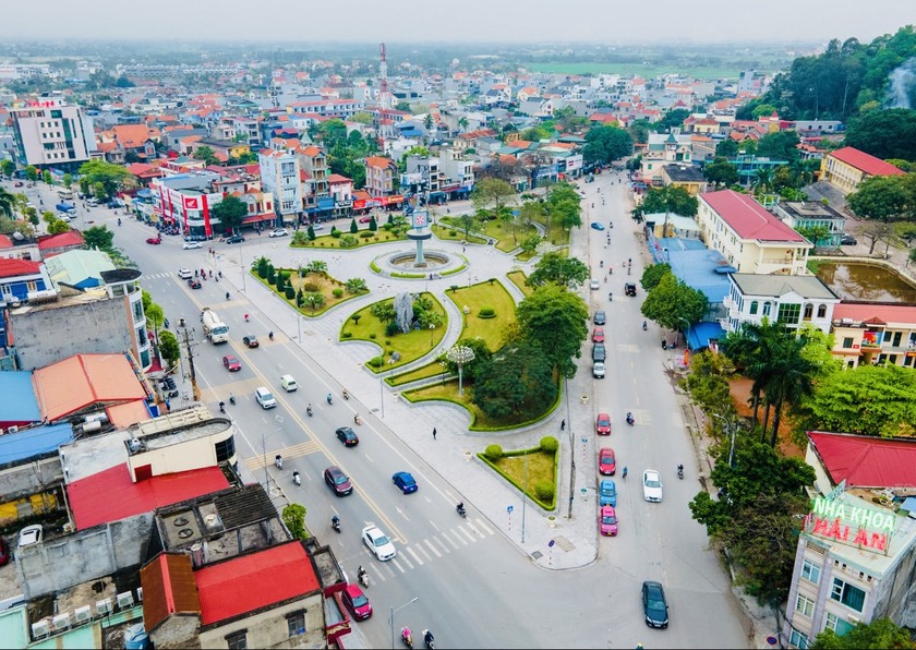 Một góc huyện Thuỷ Nguyên, Hải Phòng.