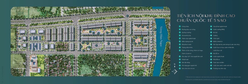 Hoàng Huy Green River sở hữu tiện ích đẳng cấp chuẩn 5 sao.