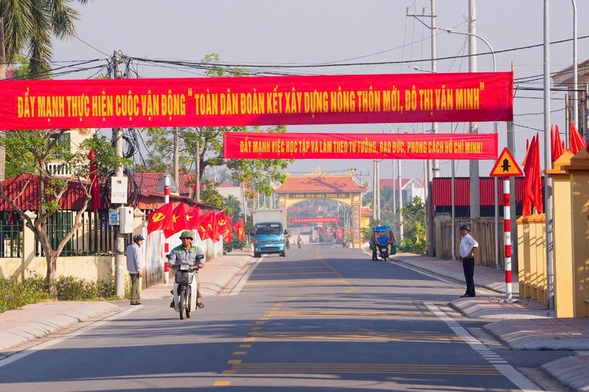 Chương trình mục tiêu Quốc gia về xây dựng NTM đã làm thay đổi bộ mặt nông thôn Hải Phòng.