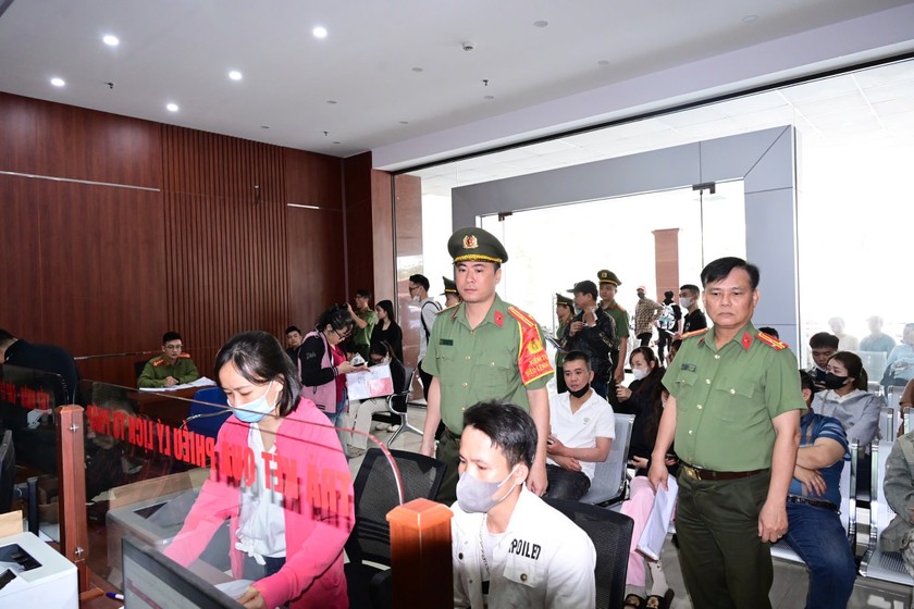 Công an TP Hải Phòng đảm bảo thông suốt các hoạt động mới tiếp nhận, phục vụ người dân tốt nhất.