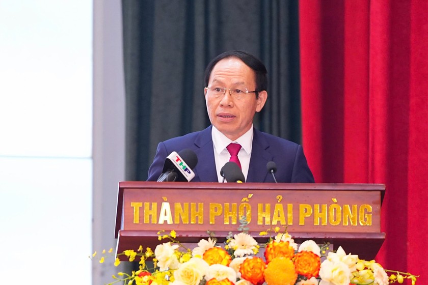 Thủ tướng Phạm Minh Chính gửi gắm TP Hải Phòng (mới) 12 chữ 'Đoàn kết, giàu mạnh, hiện đại, văn minh, phồn vinh và hạnh phúc' ảnh 7