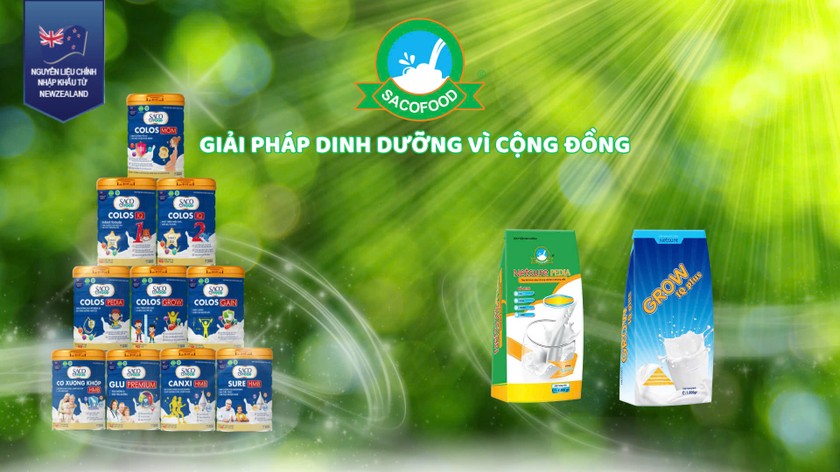 Sacofood - Giải pháp dinh dưỡng vì cộng đồng