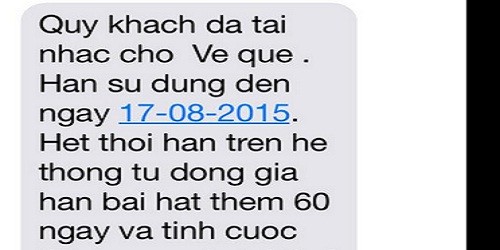 Sẽ thanh tra đột xuất dịch vụ của nhà mạng tự ý kết nối gia hạn