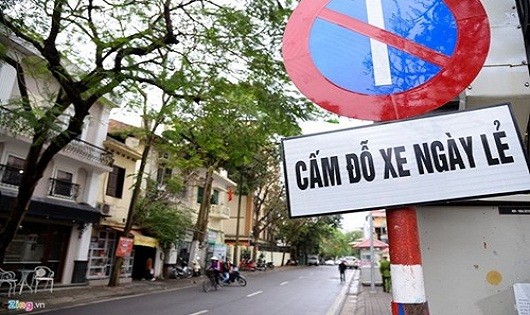 Từ tháng này, Hà Nội thực hiện tuyến đỗ xe ngày chẵn, lẻ