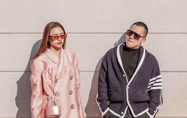 "Ông bầu" Vũ Khắc Tiệp, người mẫu Hà Vi Vi.