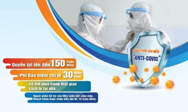 LienVietPostBank triển khai gói bảo hiểm ANTI-COVID