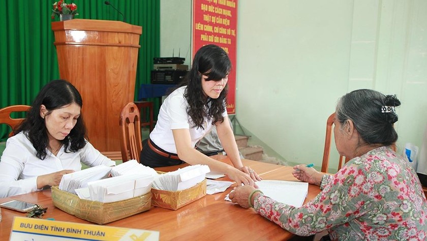 Trả lương hưu tại Bình Thuận.
