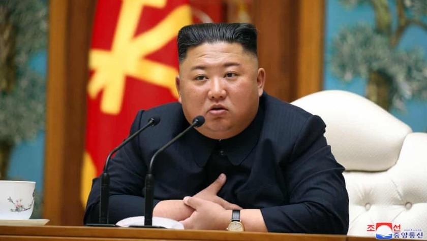 Nhà lãnh đạo Triều Tiên Kim Jong-un.