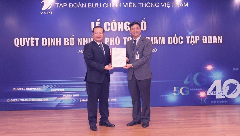 Tập đoàn VNPT có  2 Phó Tổng giám đốc mới
