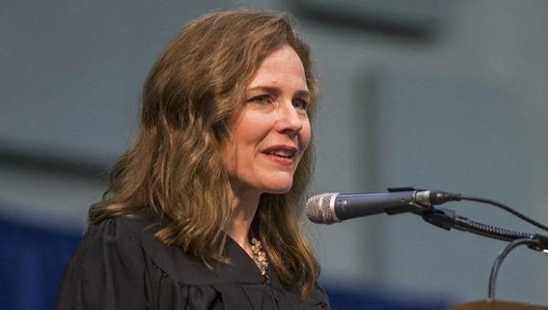 Thẩm phán tòa phúc thẩm theo đường lối bảo thủ Amy Coney Barrett. (Ảnh: Bloomberg).