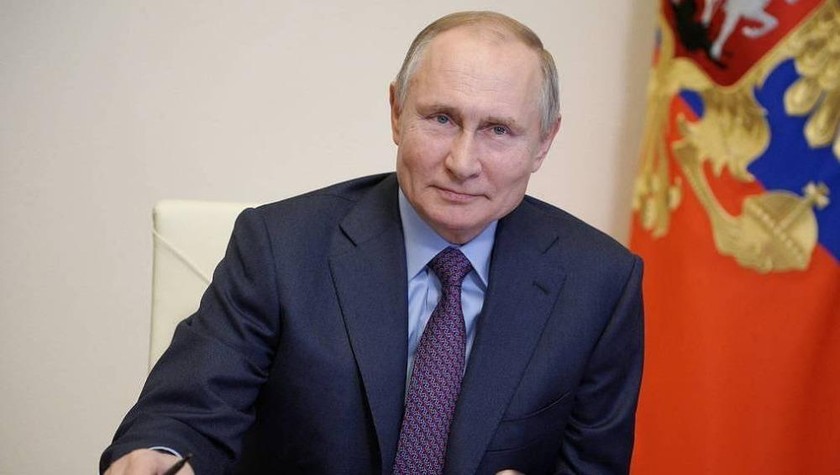 Tổng thống Nga Vladimir Putin.