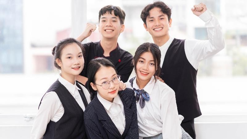 Sinh viên Trường Cao đẳng Kinh tế - Kỹ thuật Hà Nội.