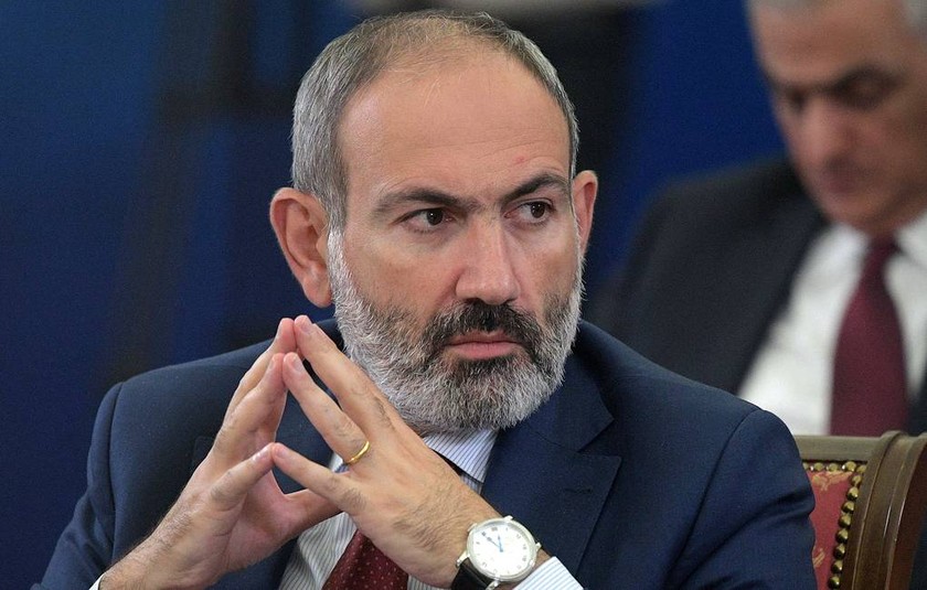 Thủ tướng Armenia Nikol Pashinyan. Ảnh: TASS.