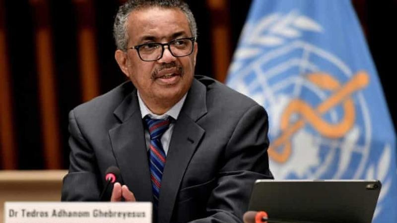 Tổng Giám đốc WHO Tedros Adhanom Ghebreyesus.