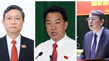 Từ trái sang phải: Chủ tịch UBND tỉnh Bình Dương Võ Văn Minh; Chủ tịch UBND tỉnh Vĩnh Long Lữ Quang Ngời; Chủ tịch UBND tỉnh Cao Bằng Hoàng Xuân Ánh.