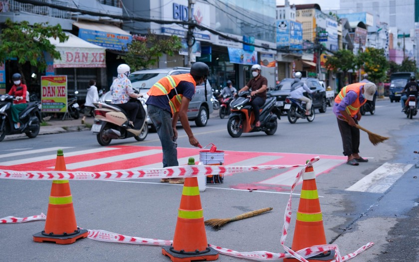 Cần Thơ: Mô hình “Thảm an toàn cho học sinh qua đường” nhận được sự đồng thuận cao