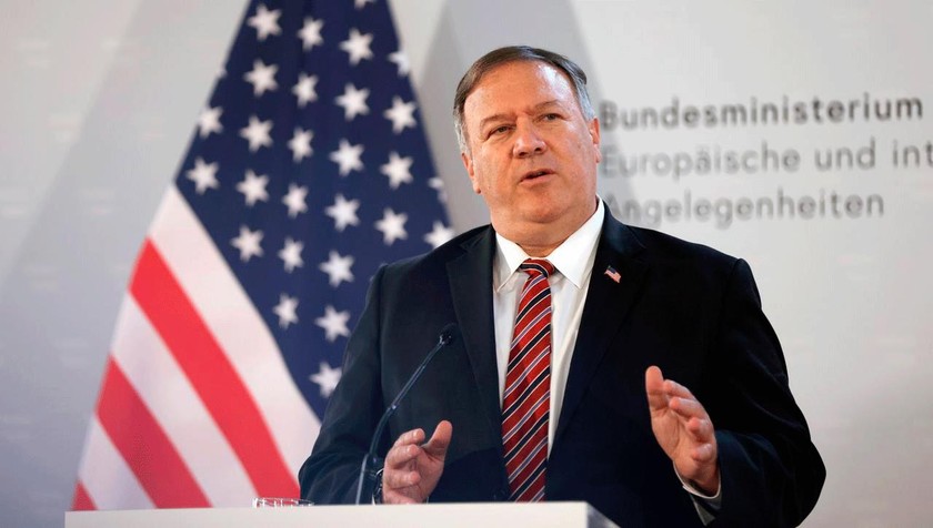 Ngoại trưởng Mỹ Mike Pompeo. 