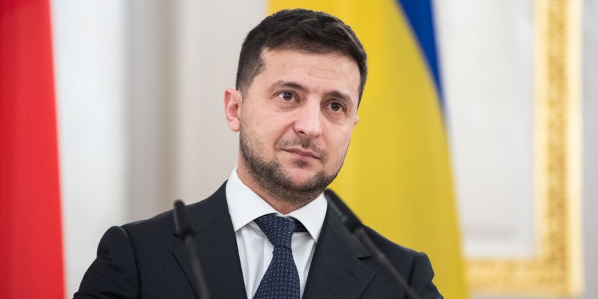 Tổng thống Volodymyr Zelenskiy.