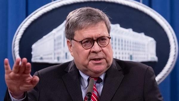 Cựu Bộ trưởng Tư pháp William Barr. Ảnh: Getty Images.