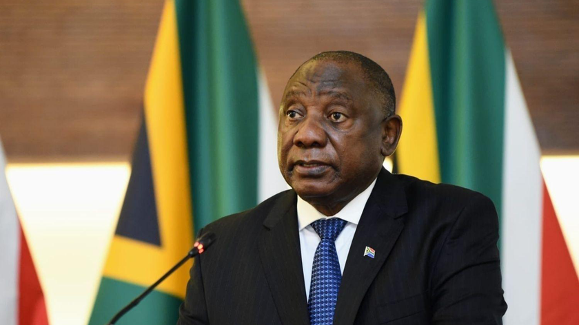 Tổng thống Nam Phi Cyril Ramaphosa. 