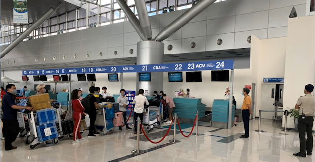  Sáng mai, 19/3 sân bay Nội Bài thực hiện quy trình nhập cảnh mới