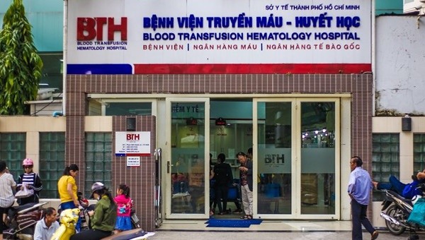 Bệnh viện Truyền máu - Huyết học TPHCM - Ảnh: VOV