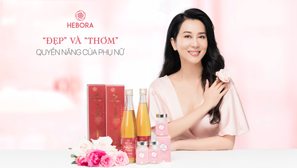 Đại sứ thương hiệu Hebora – MC Nguyễn Cao Kỳ Duyên