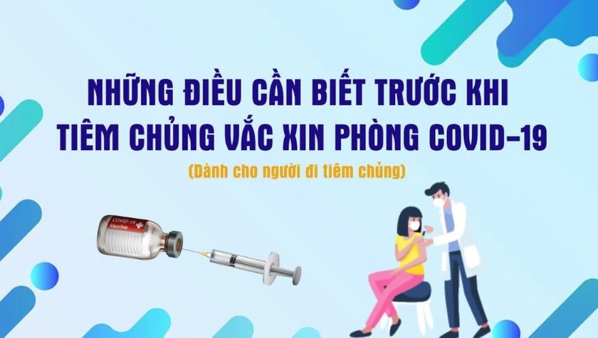 Điều cần biết trước và sau khi đi tiêm vắc xin ngừa COVID-19