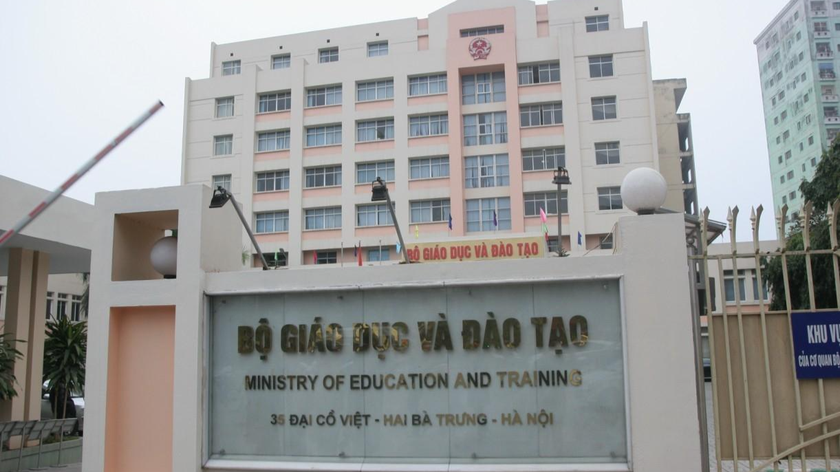 Bộ Giáo dục và Đào tạo.