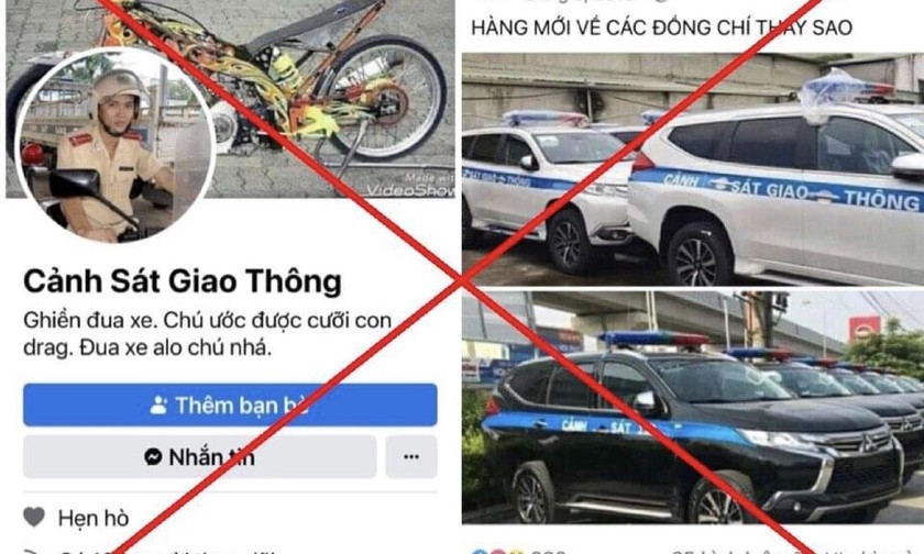 Hình ảnh do Bộ CA cung cấp