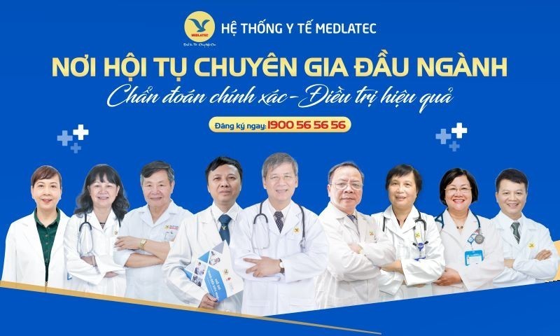 Đội ngũ chuyên gia đầu ngành, giàu kinh nghiệm tại hệ thống y tế MEDLATEC