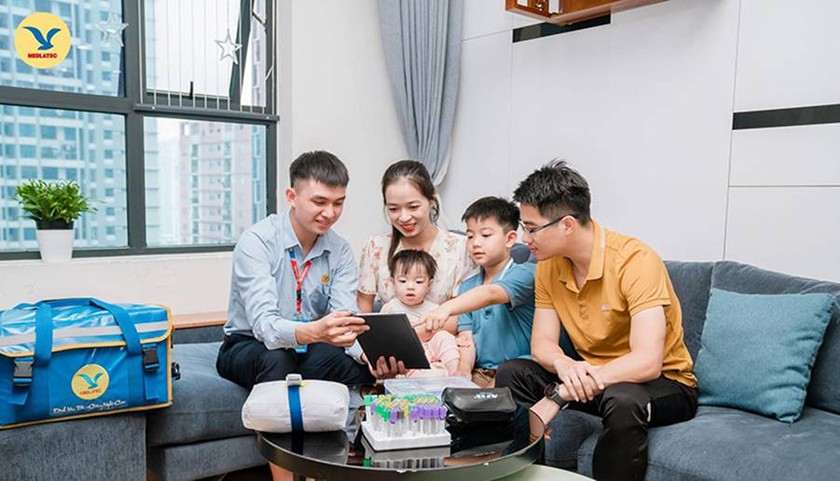 Dịch vụ lấy mẫu xét nghiệm tận nơi mang công nghệ chẩn đoán hiện đại đến gần hơn với người dân.